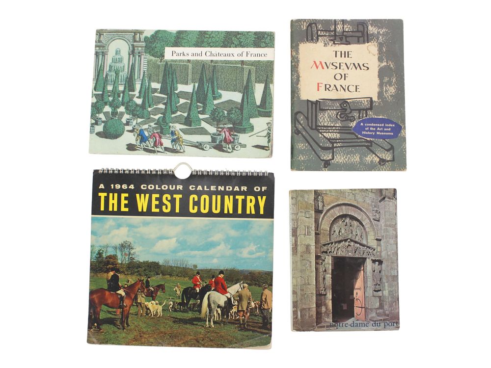 Lot 502: Four 1960S Europe Tourist Booklets and Calendar