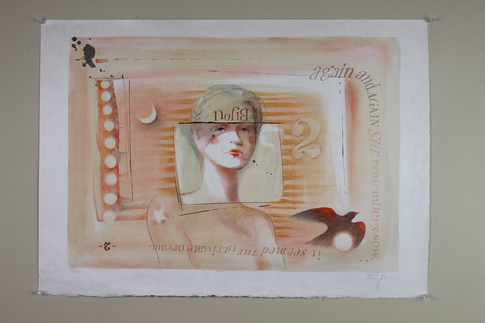 Lot 506: William Baggett Jr., Ultimate Dream, Lithograph