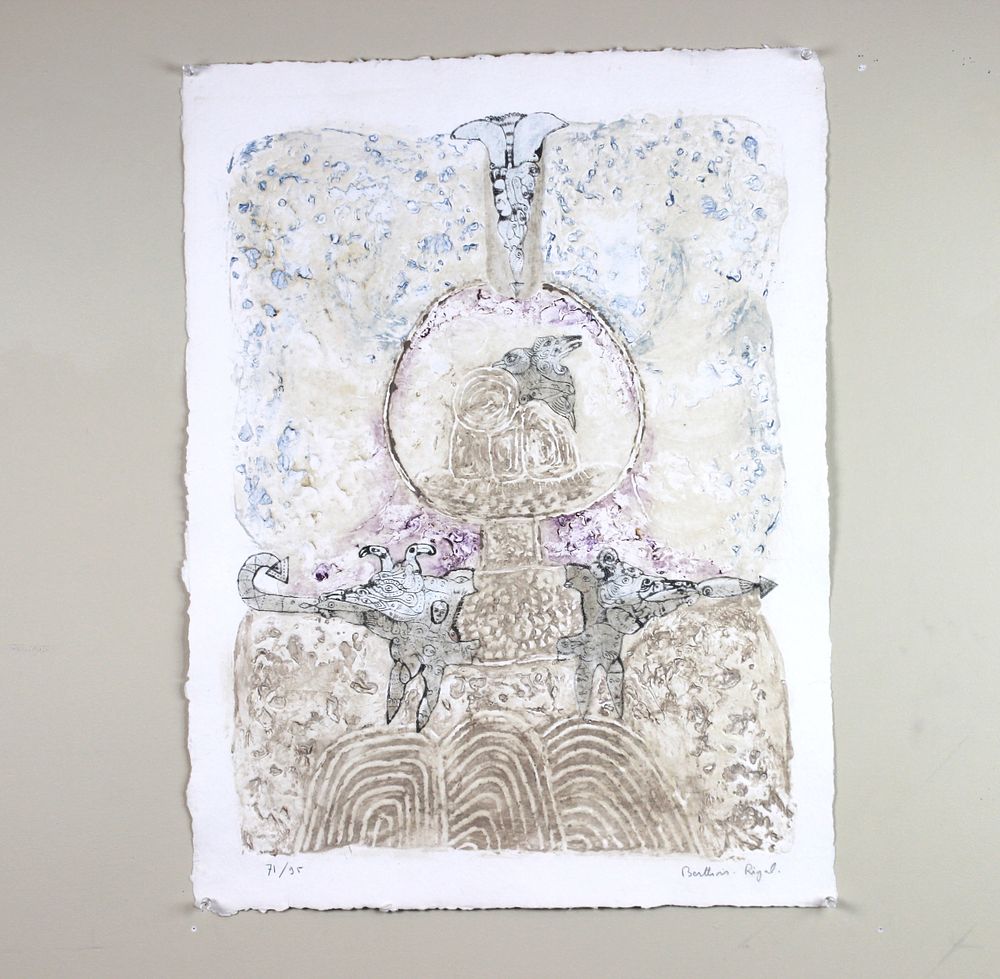 Lot 507: Bernard Berthois-Rigal, Signed Original Etching