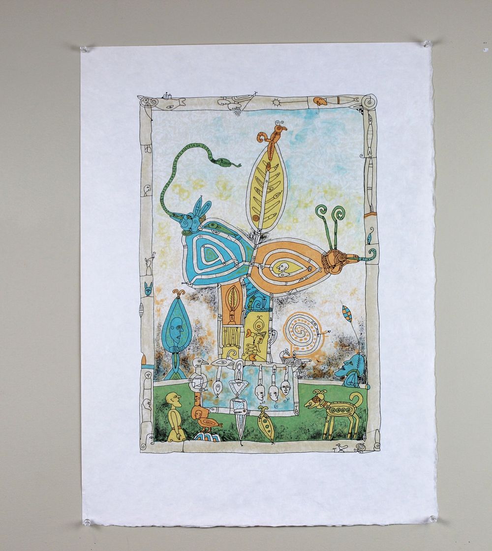 Lot 534: Bernard Berthois-Rigal, Original Etching
