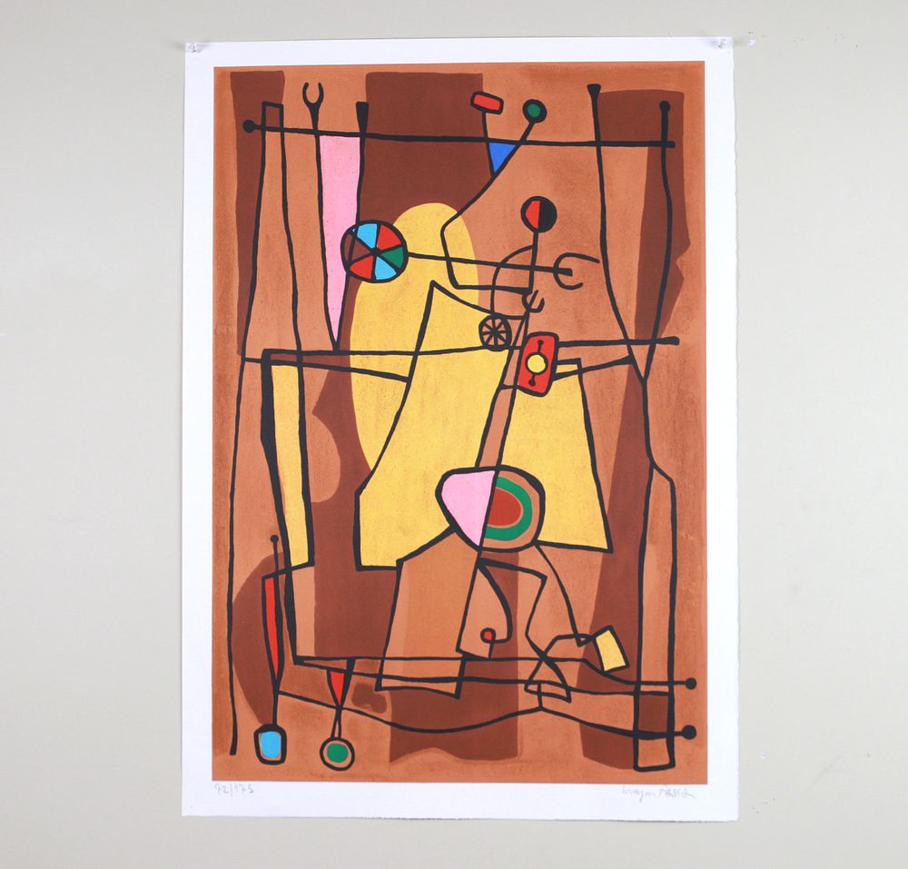 Lot 537: Mayeu Passa, Camouflage, Signed Lithograph