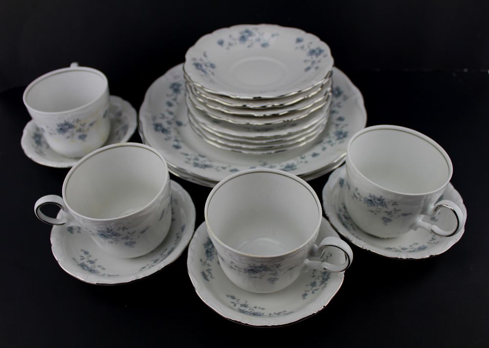 Lot 564: 18 PCs Germany Bavaria Dinner Set