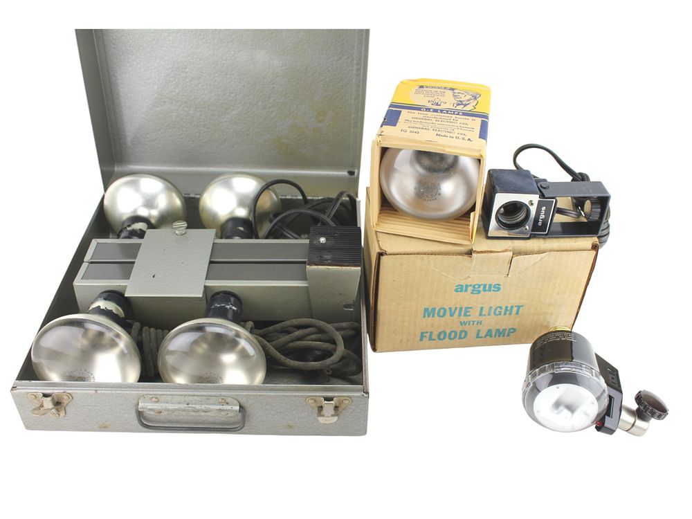 Lot 699: THREE PHOTOGRAPHIC LIGHTING SETS