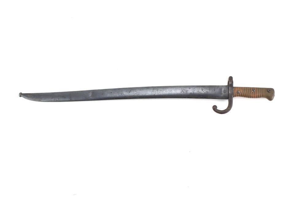 Lot 328: French Chassepot Yataghan Style Bayonet