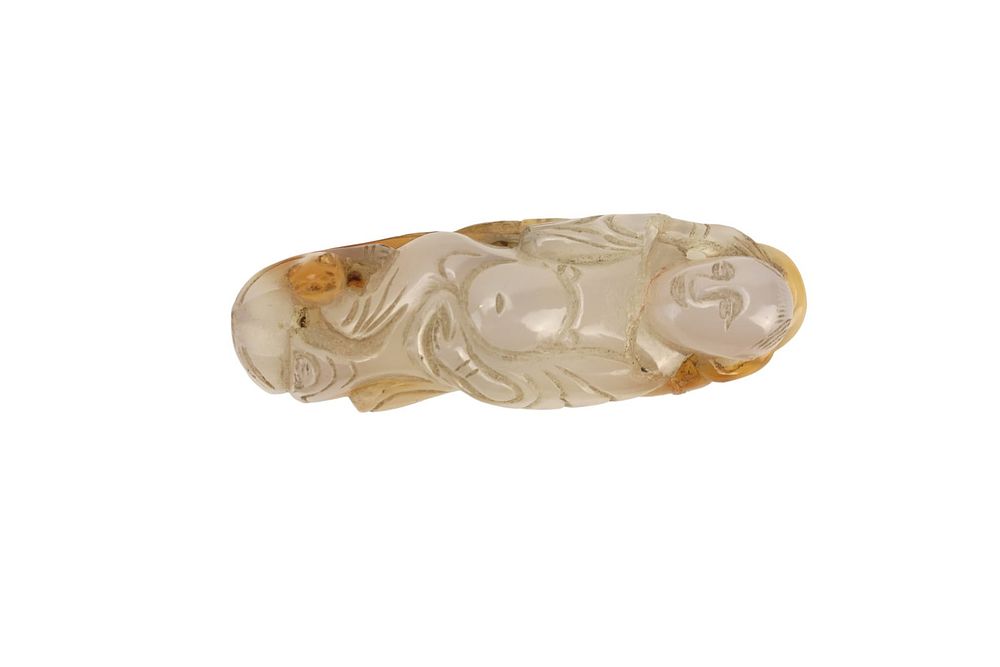 Lot 350: Carved Jade Pendant Figure