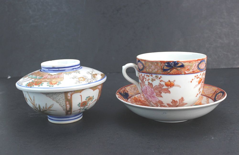Lot 416: Two Chinese Export Porcelain Tea Sets