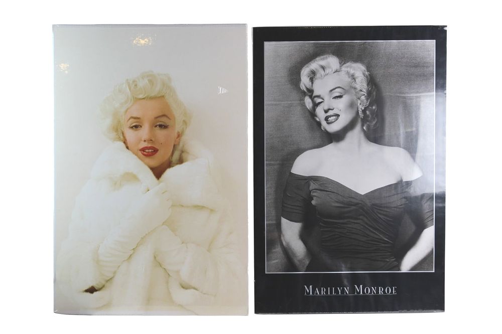 Lot 448: Two Marilyn Monroe Portrait Posters