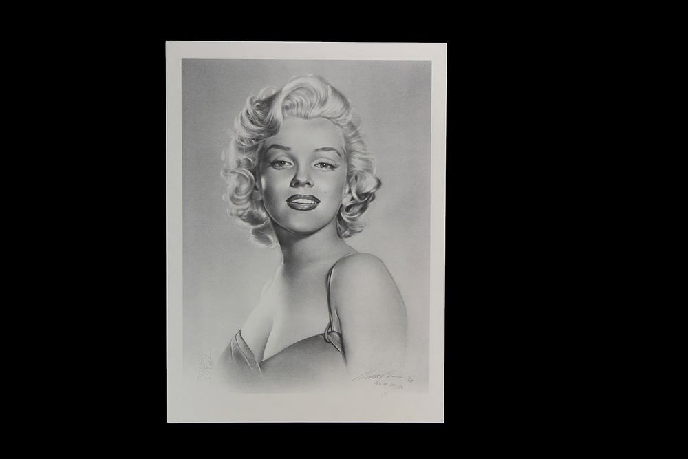 Lot 450: Romeo Lopez Marilyn Monroe Limited Lithograph