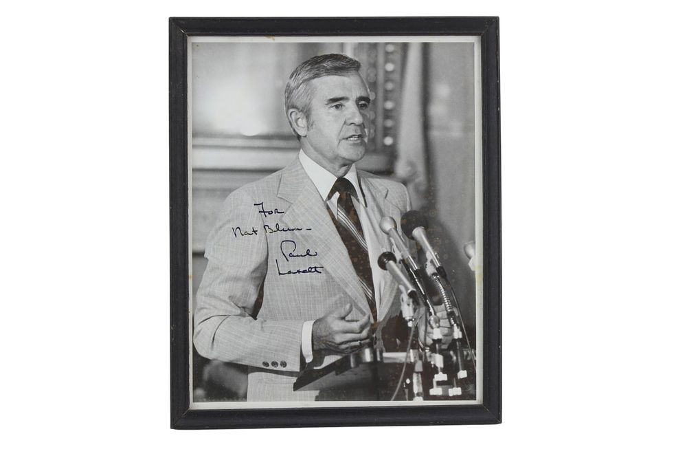 Lot 458: Signed Politician Paul Laxalt Photo