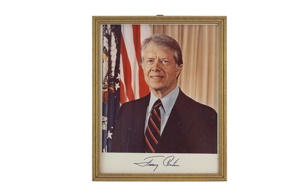 Lot 461: Jimmy Carter Signed Photo