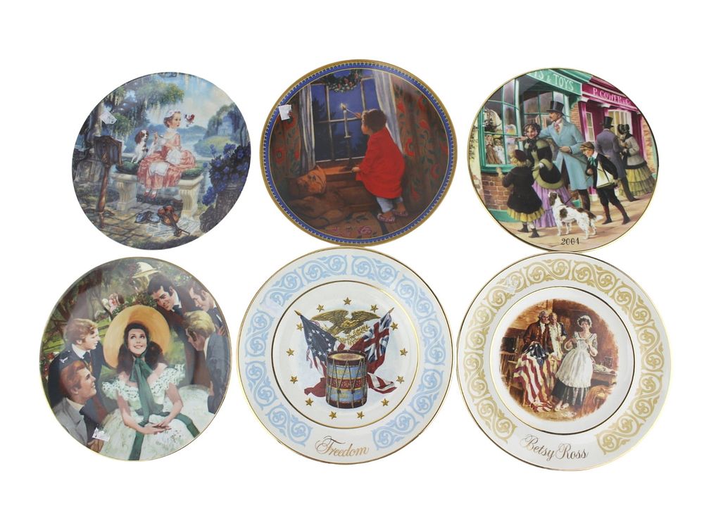 Lot 511: Six Collector's Ceramic Plates