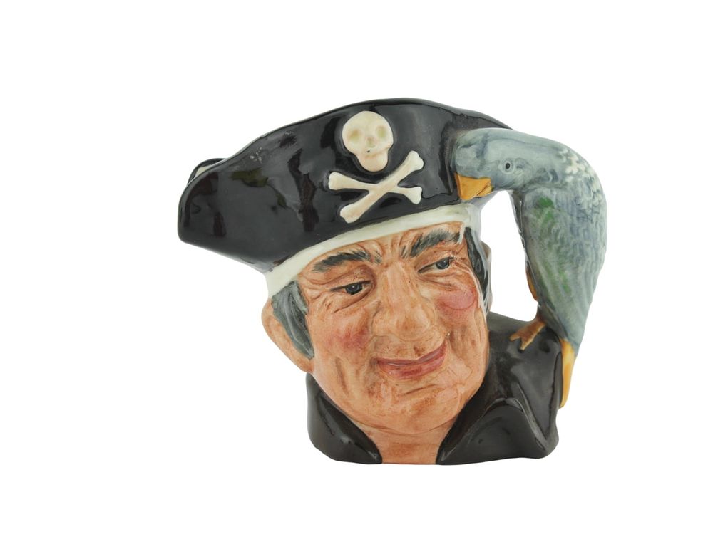 Lot 514: Royal Doulton Toby Mug "Long John Silver" D6386