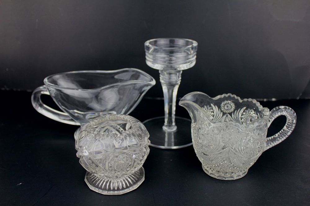 Lot 518: Four Cut Glass Tablewares
