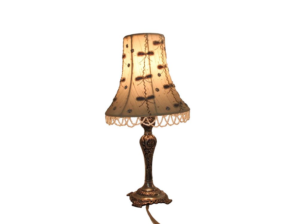 Lot 519: A Metal Table Lamp