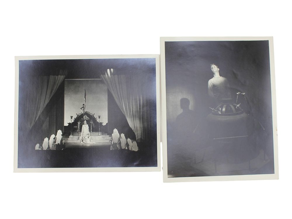 Lot 523: Two Theater Production Photos by Vandamm Studio