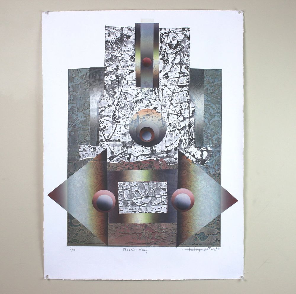 Lot 564: Signed & Numbered Lithograph by Tadeusz Lapinski
