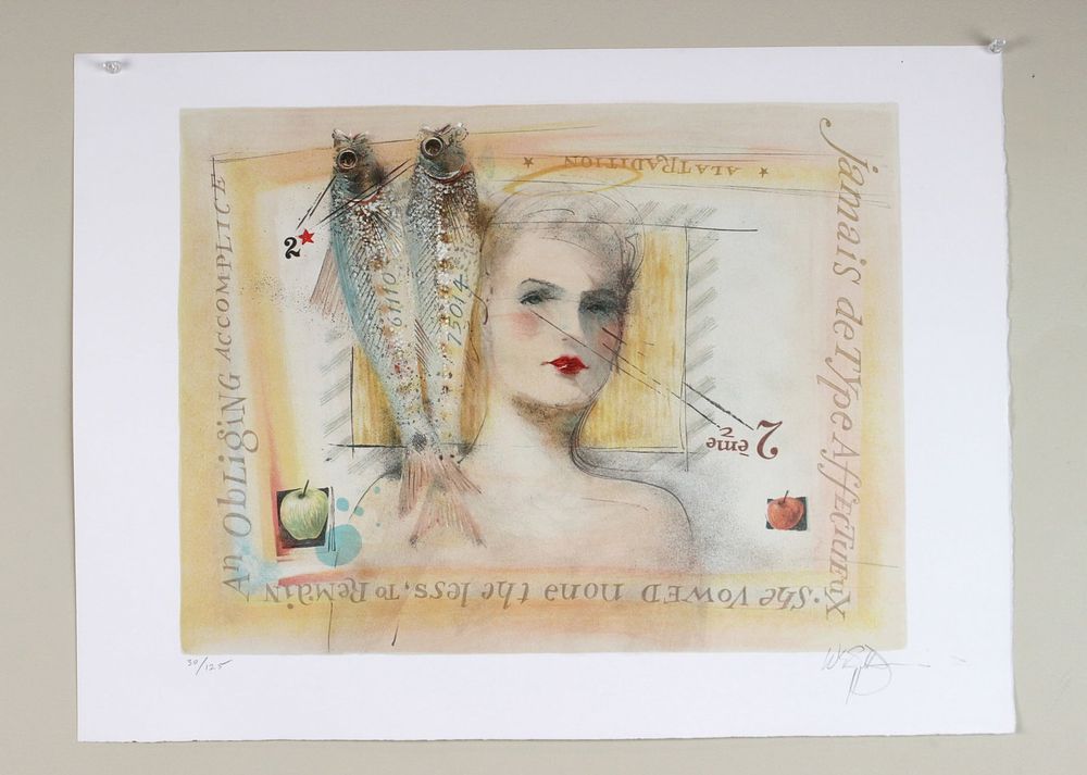 Lot 565: William Baggett Jr., Tradition, Signed Lithograph
