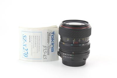 Tokina SZ-X270 SD 28-70mm f/3.5-4.5 Lens. Tokina SD 28-70mm f/3.5-4.5 Lens, 52mm. SZ-x270.