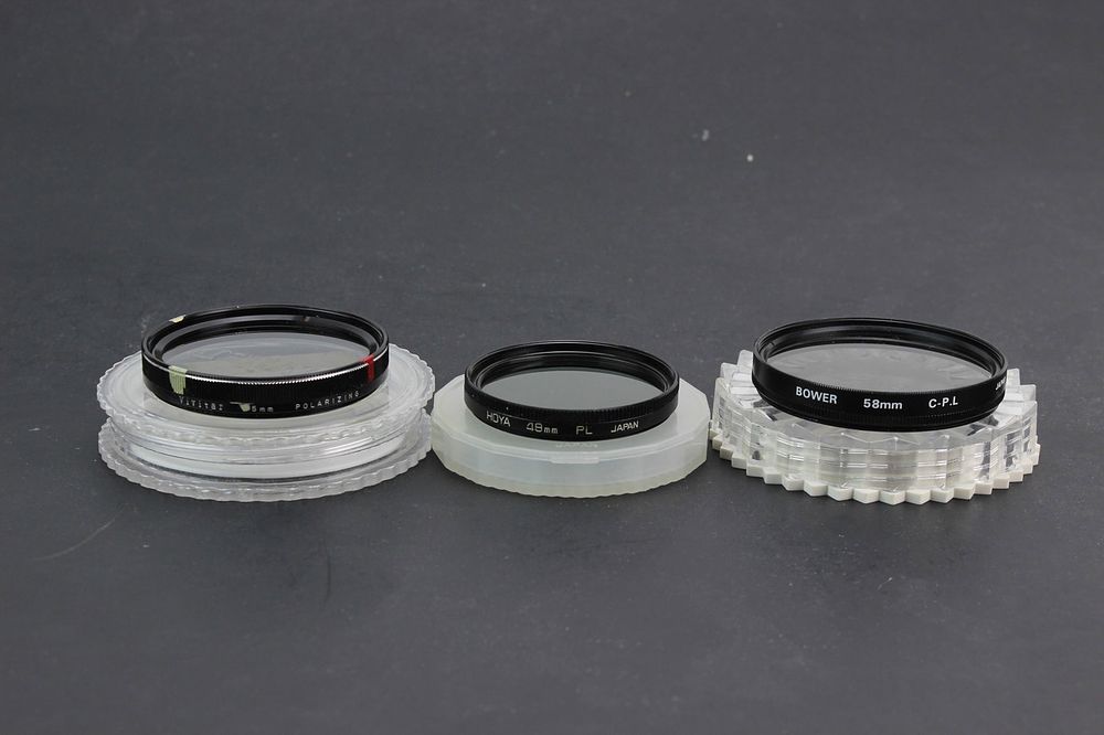 Lot 619: 3 Camera Filters Including Hoya Vivitar Bower