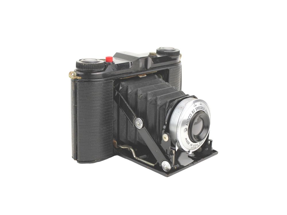 Lot 694: ANSCO B2 SPEEDEX JUNIOR FOLDING CAMERA