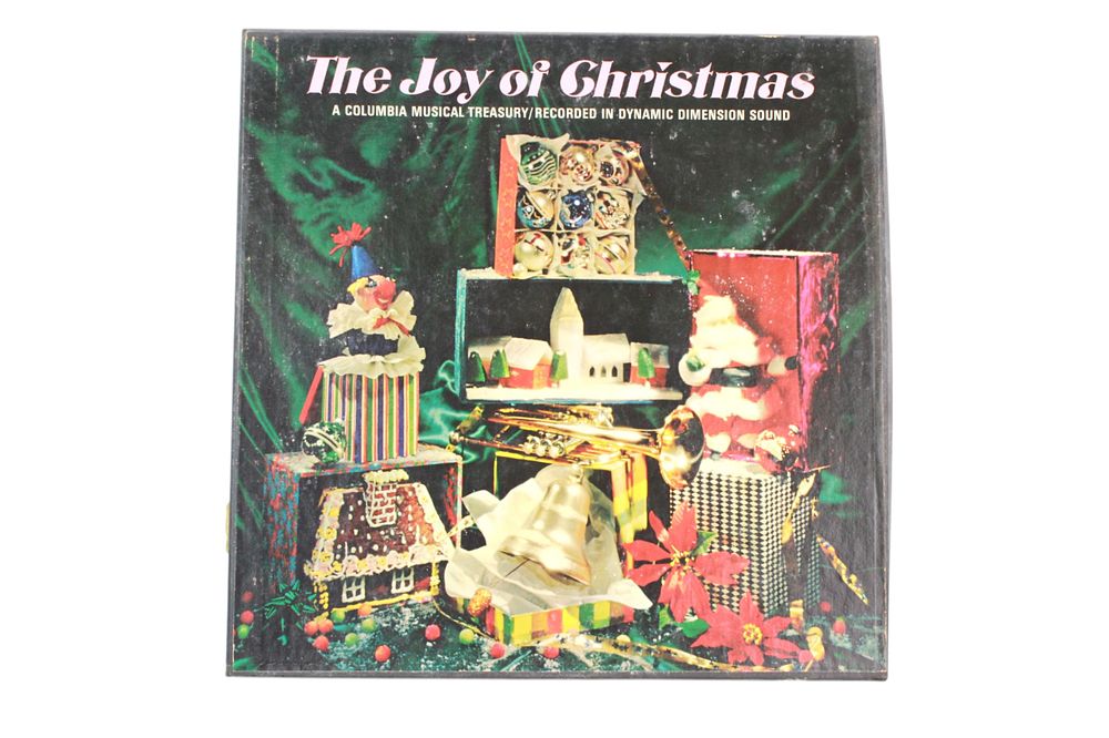 Lot 10: A Set of 4 Records for The Joy of Christmas