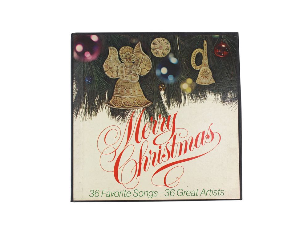Lot 11: A Set of Three 12-inch Records for Merry Christmas