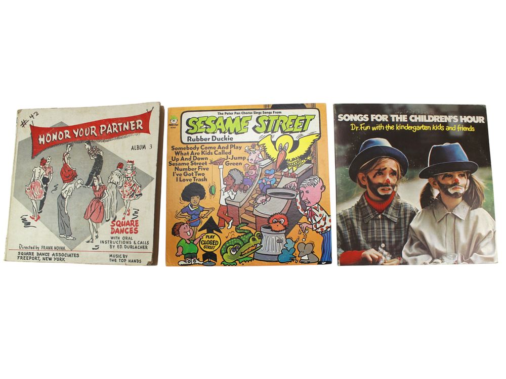 Lot 22: Three Sets of 12-inch Vinyl Audio Records