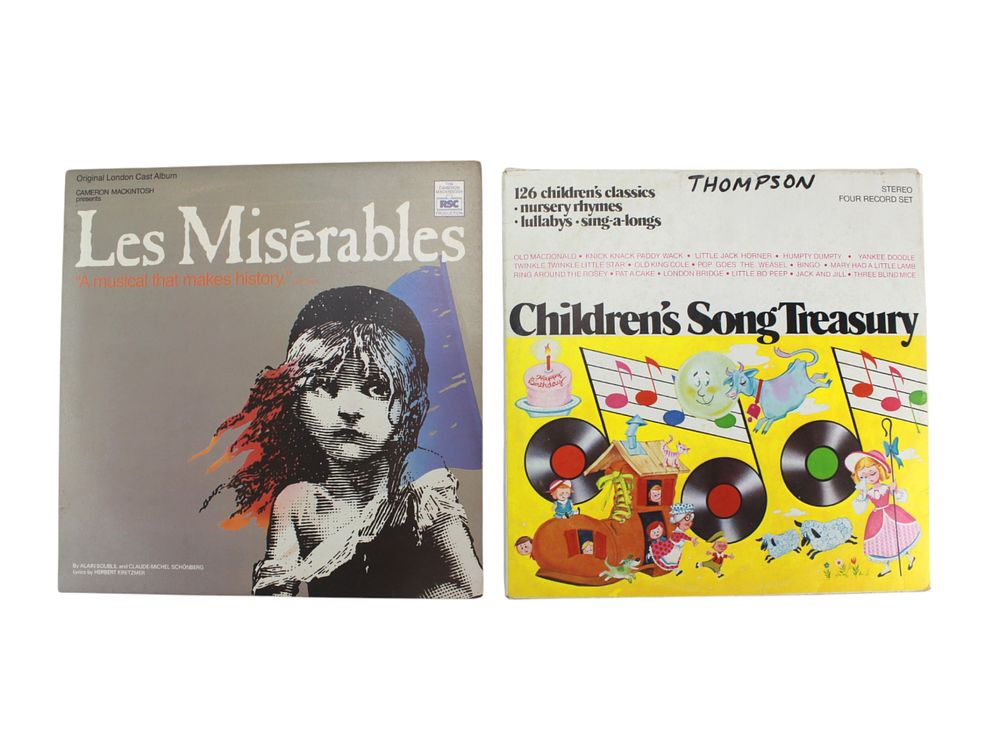 Lot 25: Two Sets of 12-inch Vinyl Audio Records