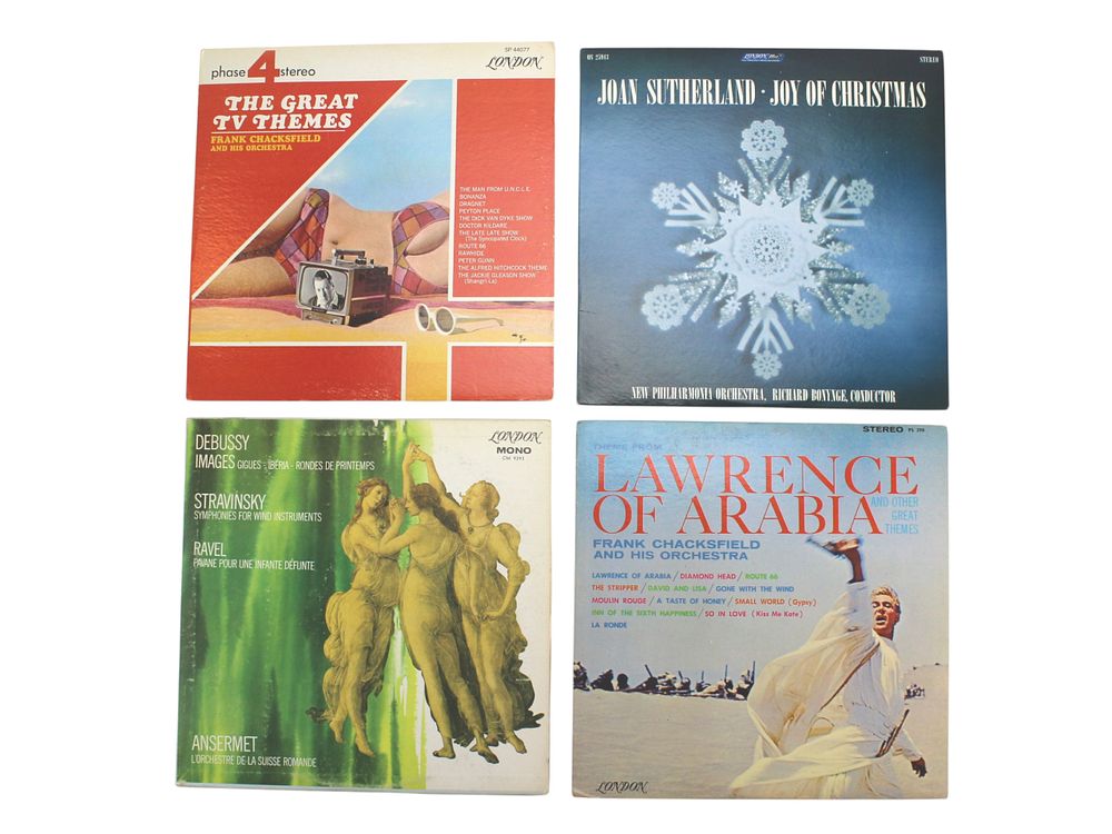 Lot 37: Vintage Classical & Holiday LP Vinyl Bundle