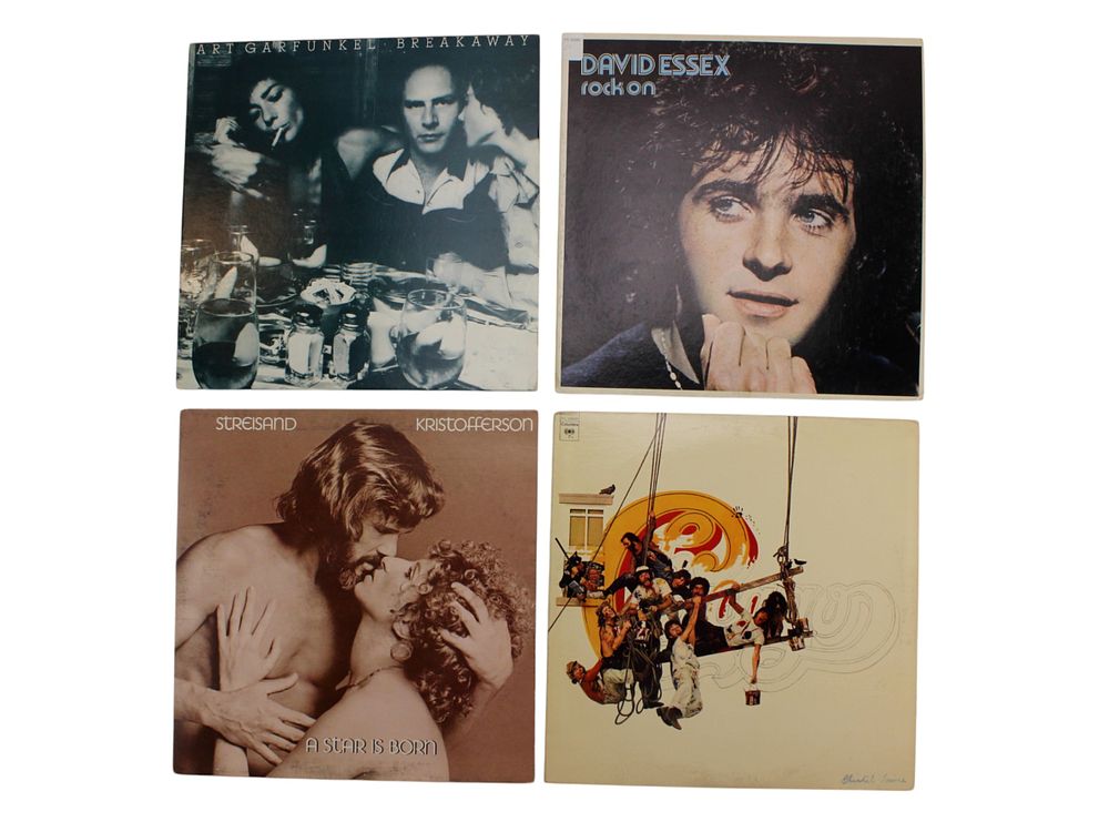 Lot 38: Classic Vinyls: Streisand, Essex, Garfunkel & More