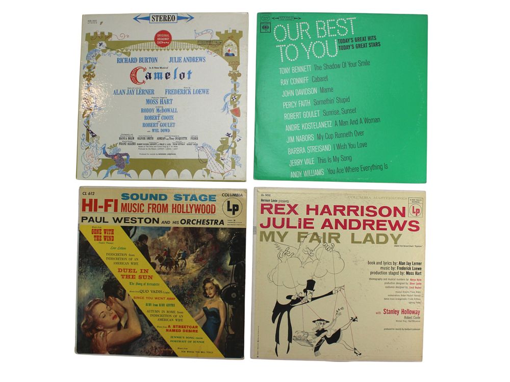Lot 40: Broadway & Hollywood Classics Vinyl Collection