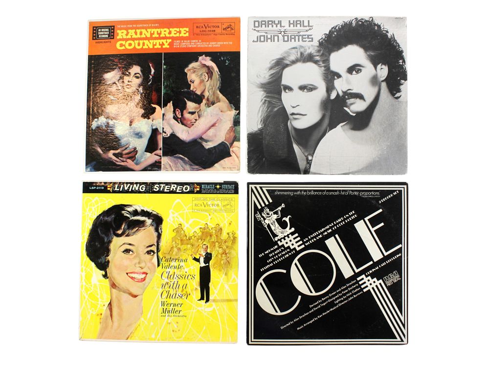 Lot 44: Vintage RCA Vinyl Records – Mixed Genres Lot (4)