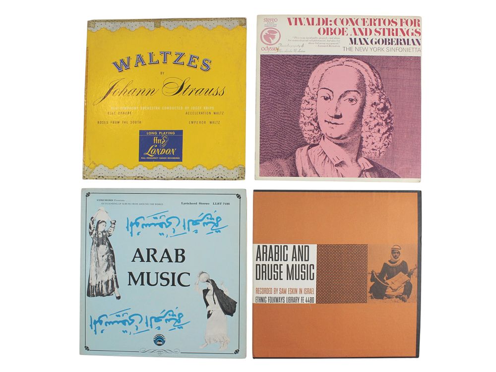 Lot 46: Set of 4 Vintage Classical & World Music Vinyl LPs