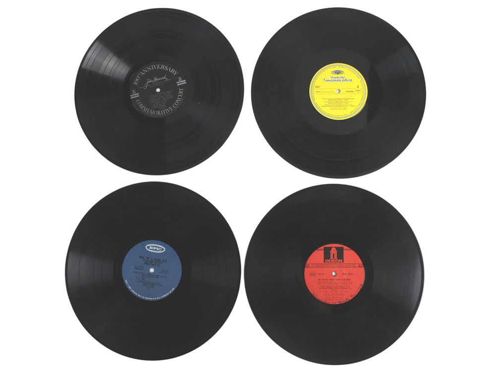 Lot 53: Four Classical and Pop Vinyl Records Set