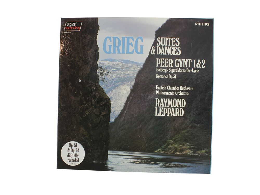 Lot 60: Grieg: Peer Gynt & Suites - Philips 3XLP Box