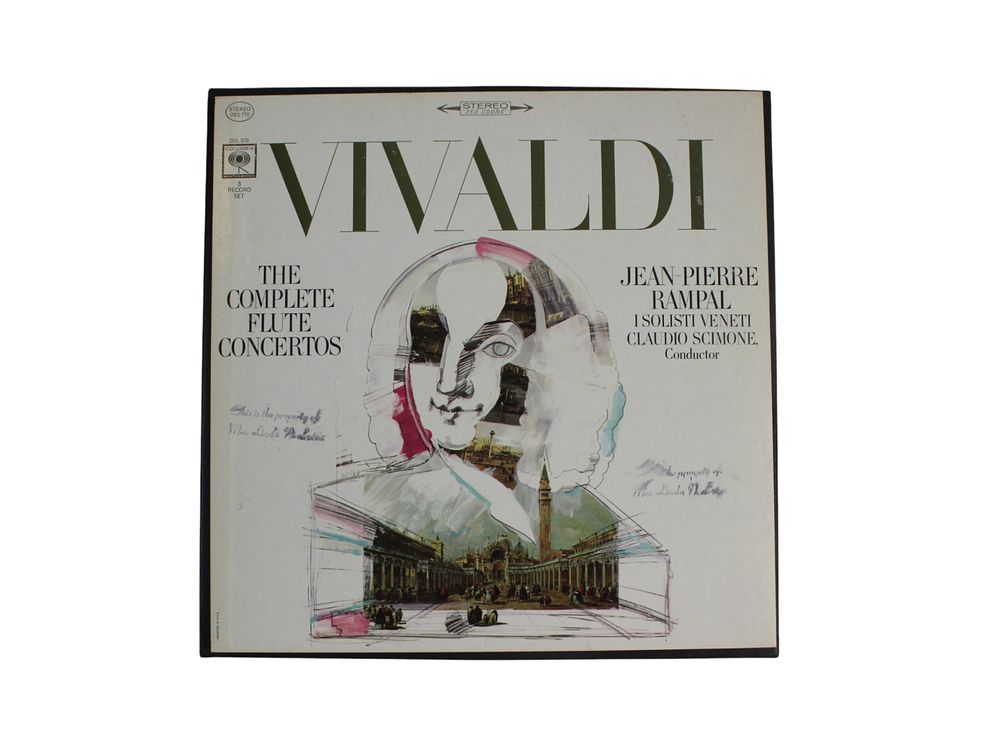 Lot 63: Vivaldi: Complete Flute Concertos,3 X LP Set