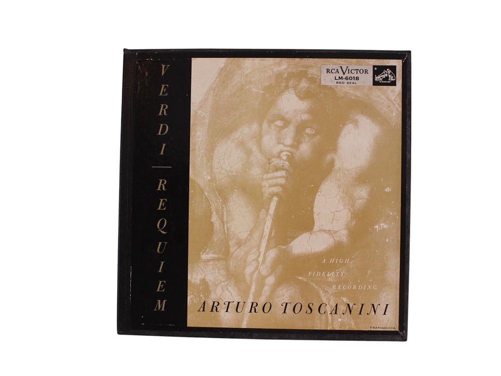 Lot 64: Verdi’s Requiem RCA Victor Red Seal Vinyl Set