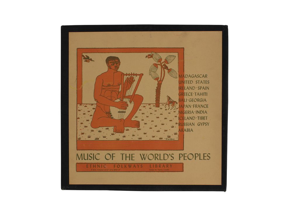 Lot 65: Music of the World's Peoples 2-LP Ethnic Set, 1951