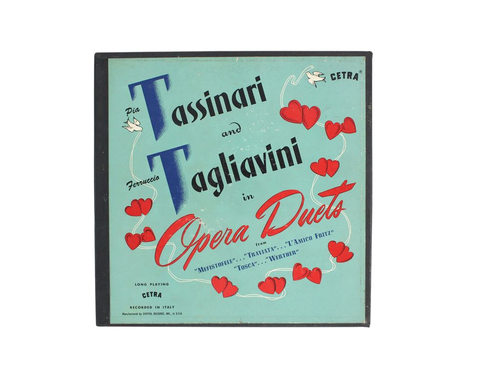 Lot 66: Opera Duets – Tassinari & Tagliavini (Cetra LP)