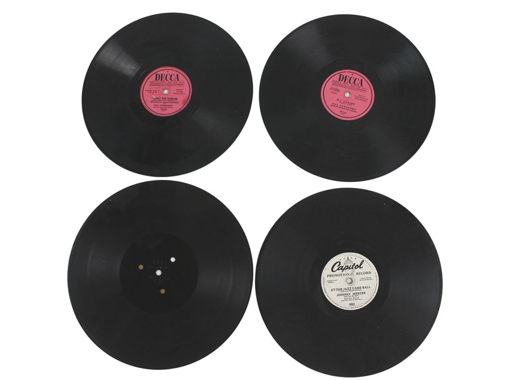 Lot 73: Vintage 10" Promo Records – Decca & Capitol