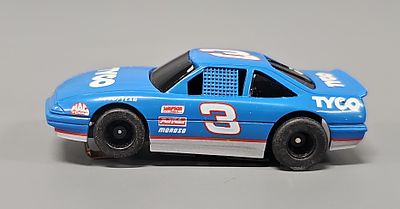 Tyco HO Magnum 440-X2 Days of Thunder #3 Slot Car in Blue. Tyco HO Magnum 440-X2 Days of Thunder 