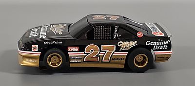 Tyco HO Magnum 440-X2 Miller Genuine Draft #27 Pontiac Slot Car with air dam. Tyco HO Miller 