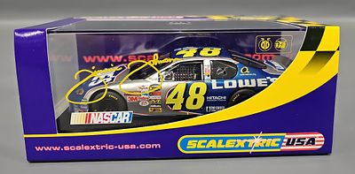 Scalextric 1/32 NASCAR Jimmy Johnson Lowe's Monte Carlo Slot Car in Original Box. Scalextric 