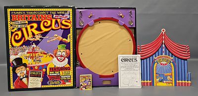 Modern Britains 8665 Circus Diorama Set in Original Box. Britains 8665 Circus Diorama Set in 