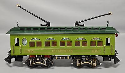 Pride Lines Voltamp Interurban. Pride Lines Reproduction Voltamp Interurban in Rare Moss-Green. 