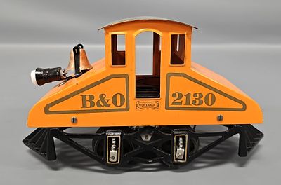 Pride Lines Voltamp B&O 2130 Steeple Cab Electric. It is C9 with little to no run time. This 