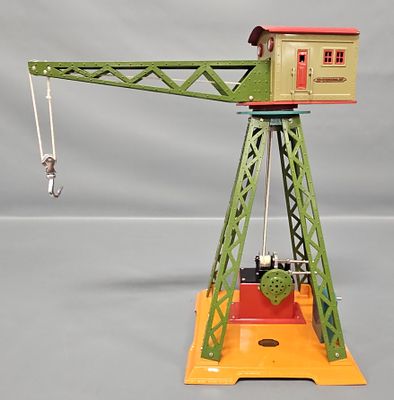T-Reproductions 70 Dorfan Crane in Original Box. Gorgeous reproduction of the prewar standard 