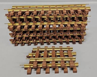 Eleven Sections of Lionel G Gauge Straight Track. Eleven Sections of Lionel G Gauge Full Length 