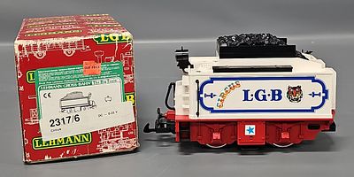LGB G Gauge 2317/6 Powered Circus Tender in Original Box. LGB 2317/6 Powered Circus Tender in 