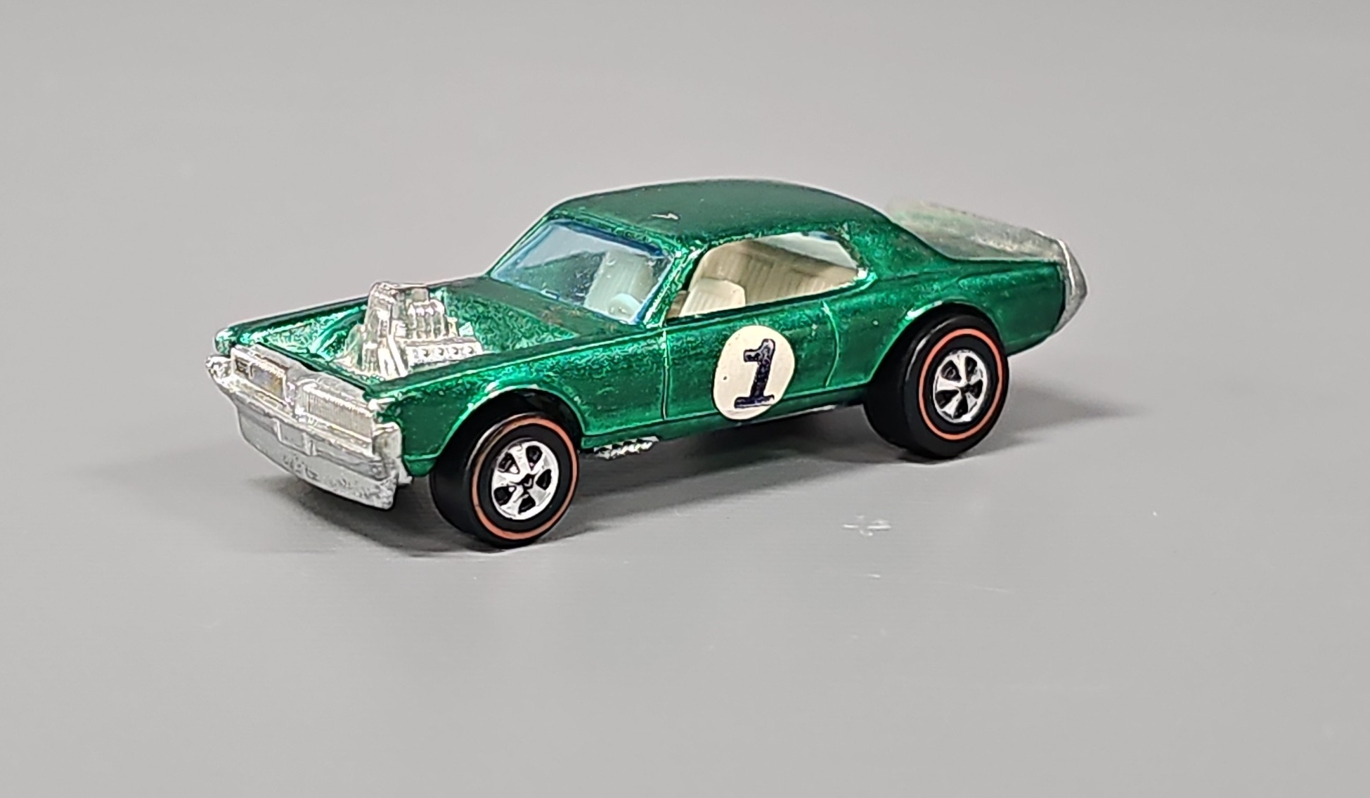 Lot 47 - Redline Hot Wheels Green Nitty Gritty Kitty | Toys Trains